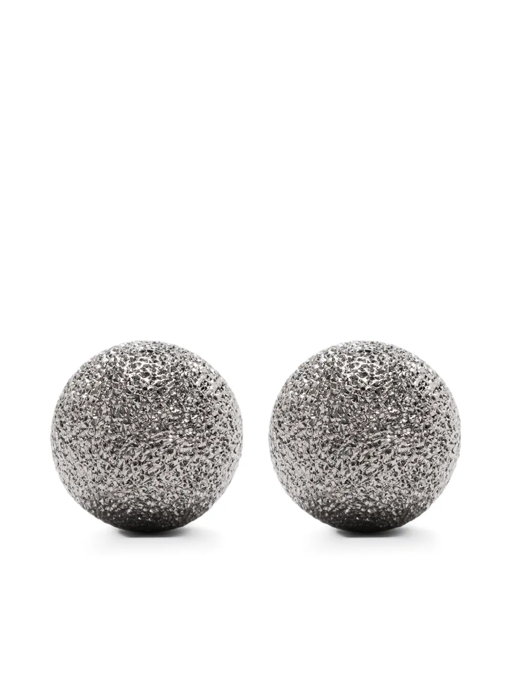 Brunello Cucinelli aretes con detalle de esfera | plateado | Image 1
