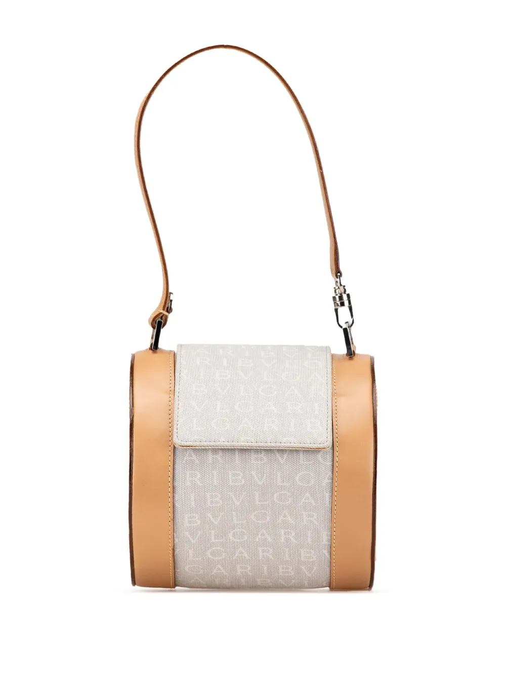 2010-2024 Logomania Canvas Cylinder handbag