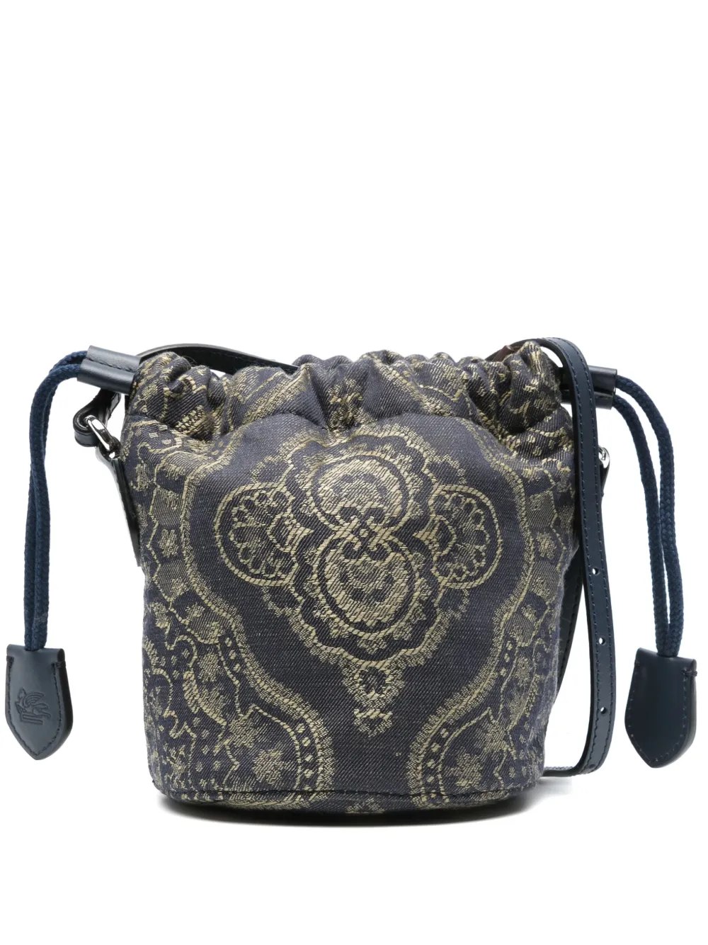 ETRO KIDS Schoudertas met paisley-print Blauw