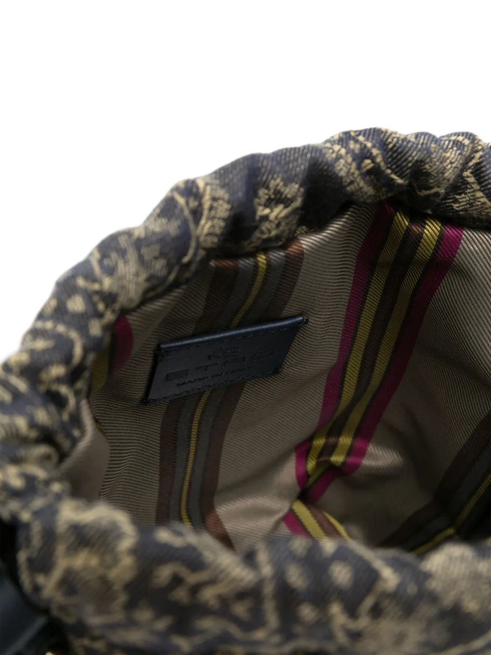 ETRO KIDS Schoudertas met paisley-print Blauw