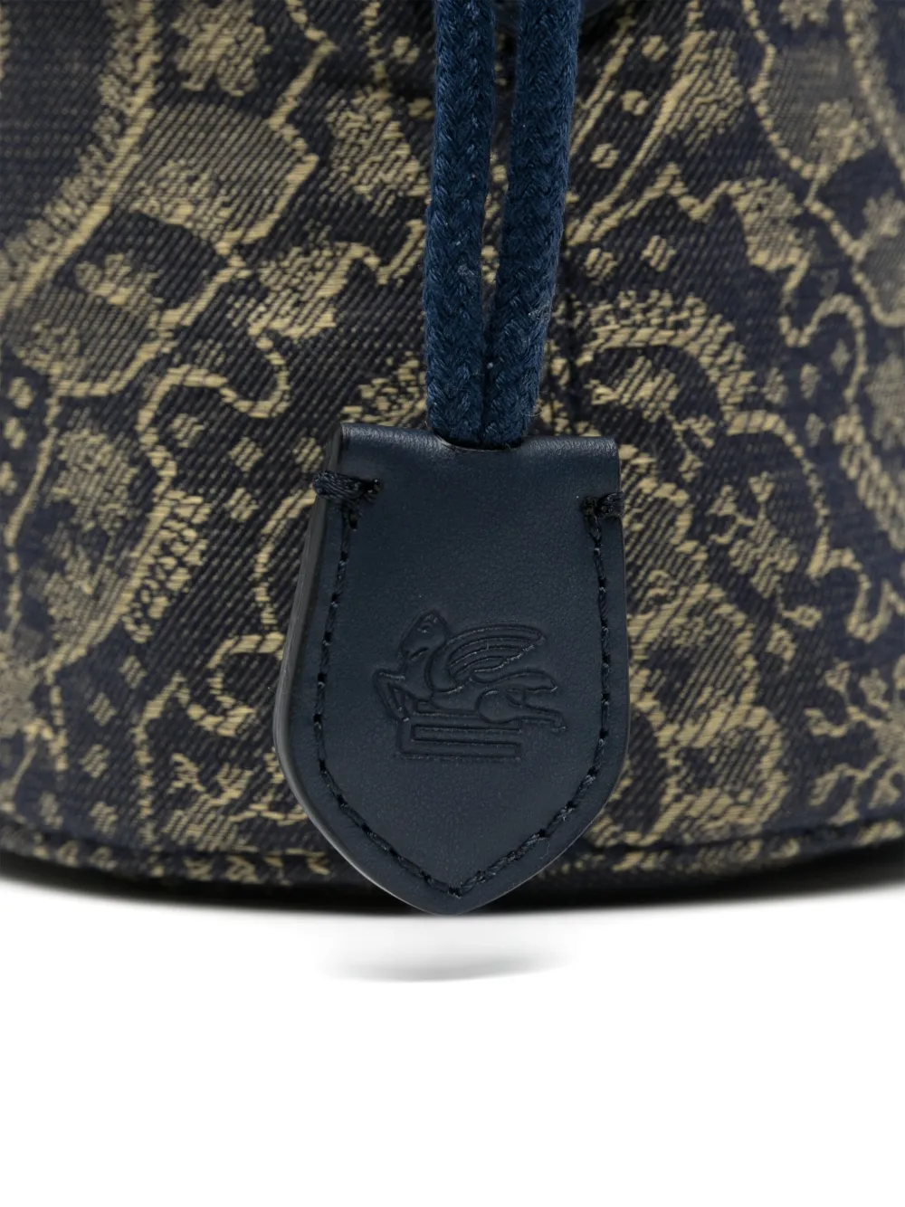 ETRO KIDS Schoudertas met paisley-print Blauw