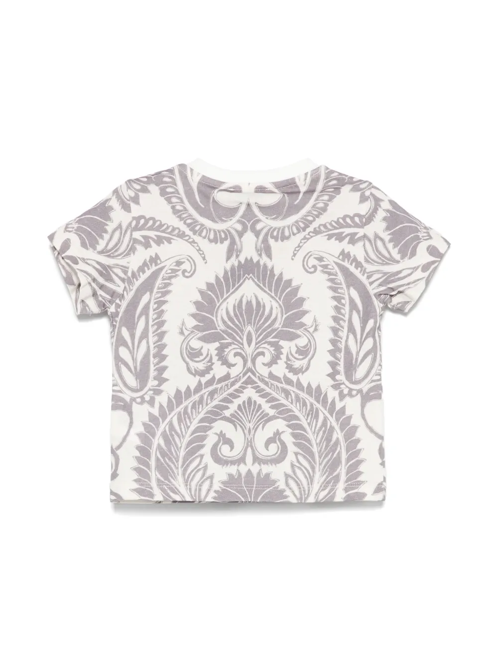 ETRO KIDS T-shirt met paisley-print - Grijs