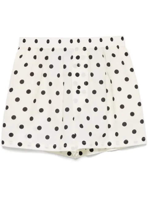 Moschino shorts con lunares estampados