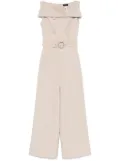 LIU JO double-breasted jumpsuit - Neutrals
