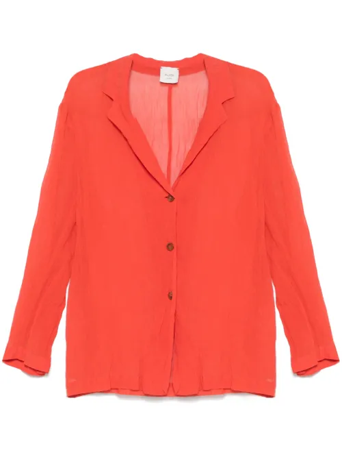 Blazer à effet froissé - Alysi - Modalova