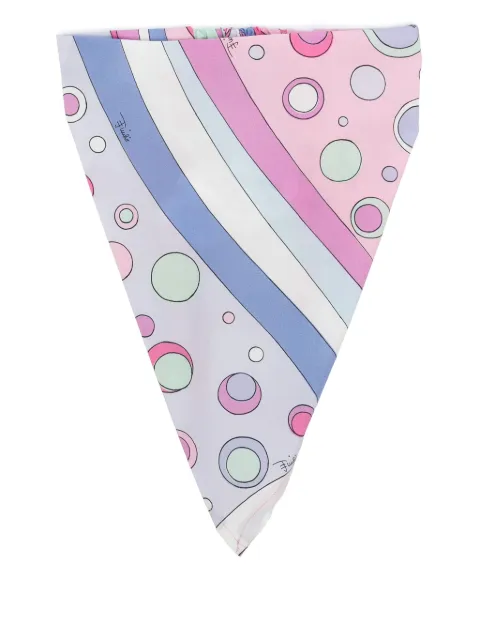 PUCCI Junior Marble-print bandana