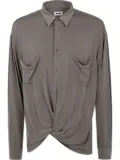 Magliano gathered shirt - Grey