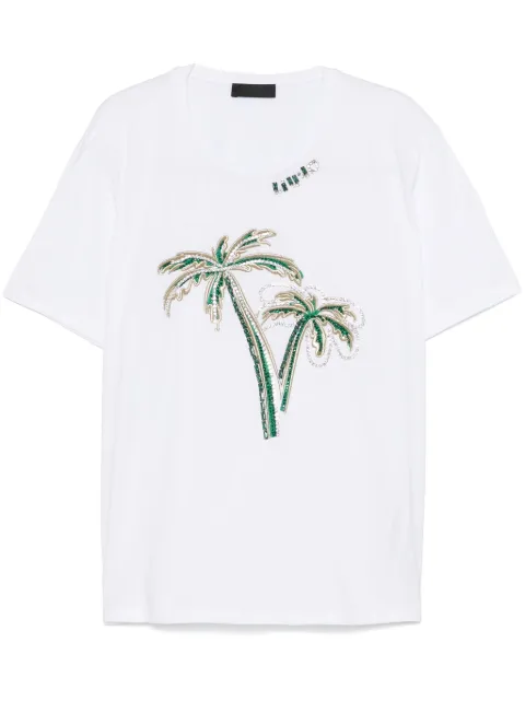 LIU JO crystal-embellished T-shirt 