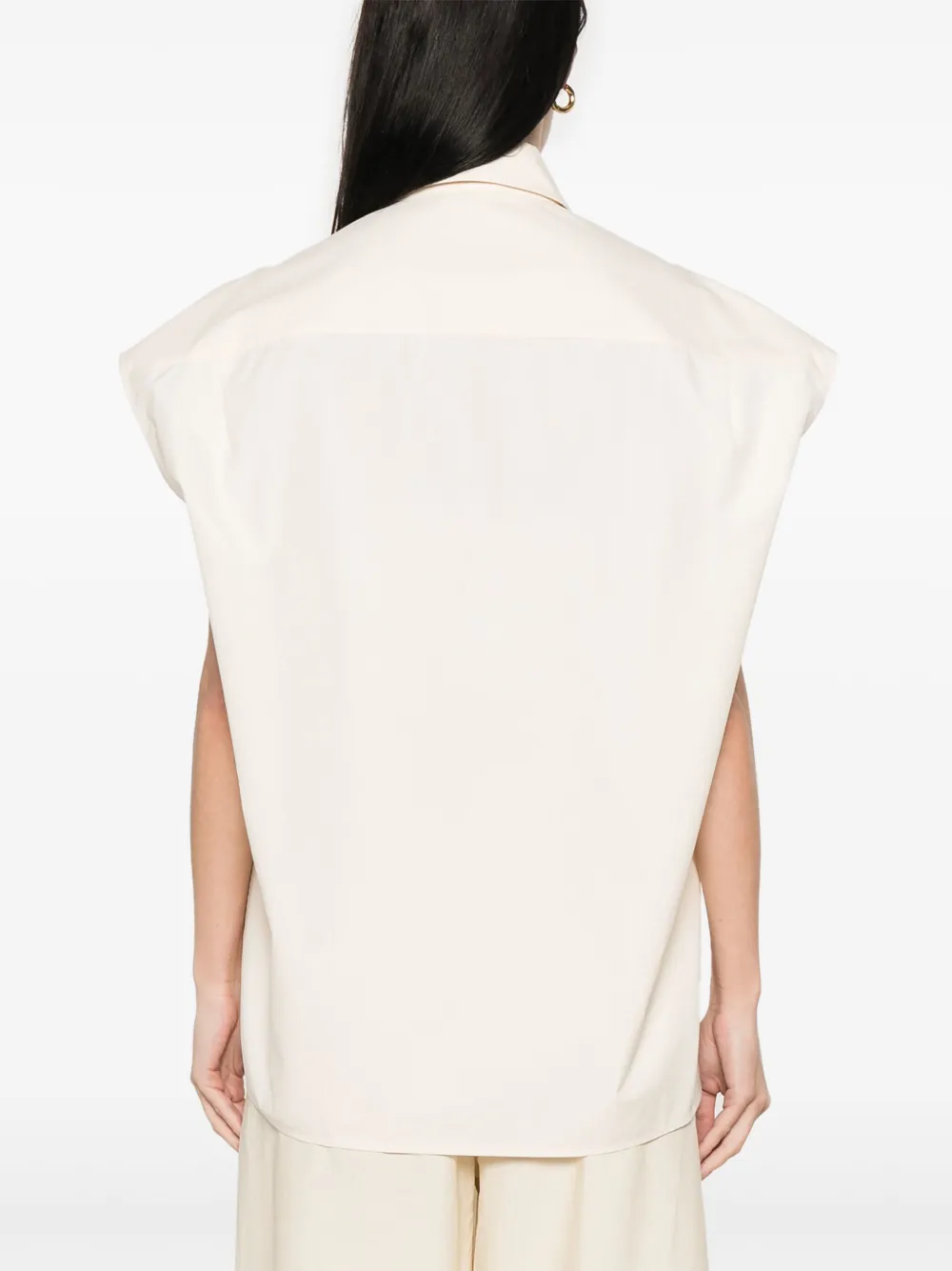 Fabiana Filippi Popeline blouse Beige