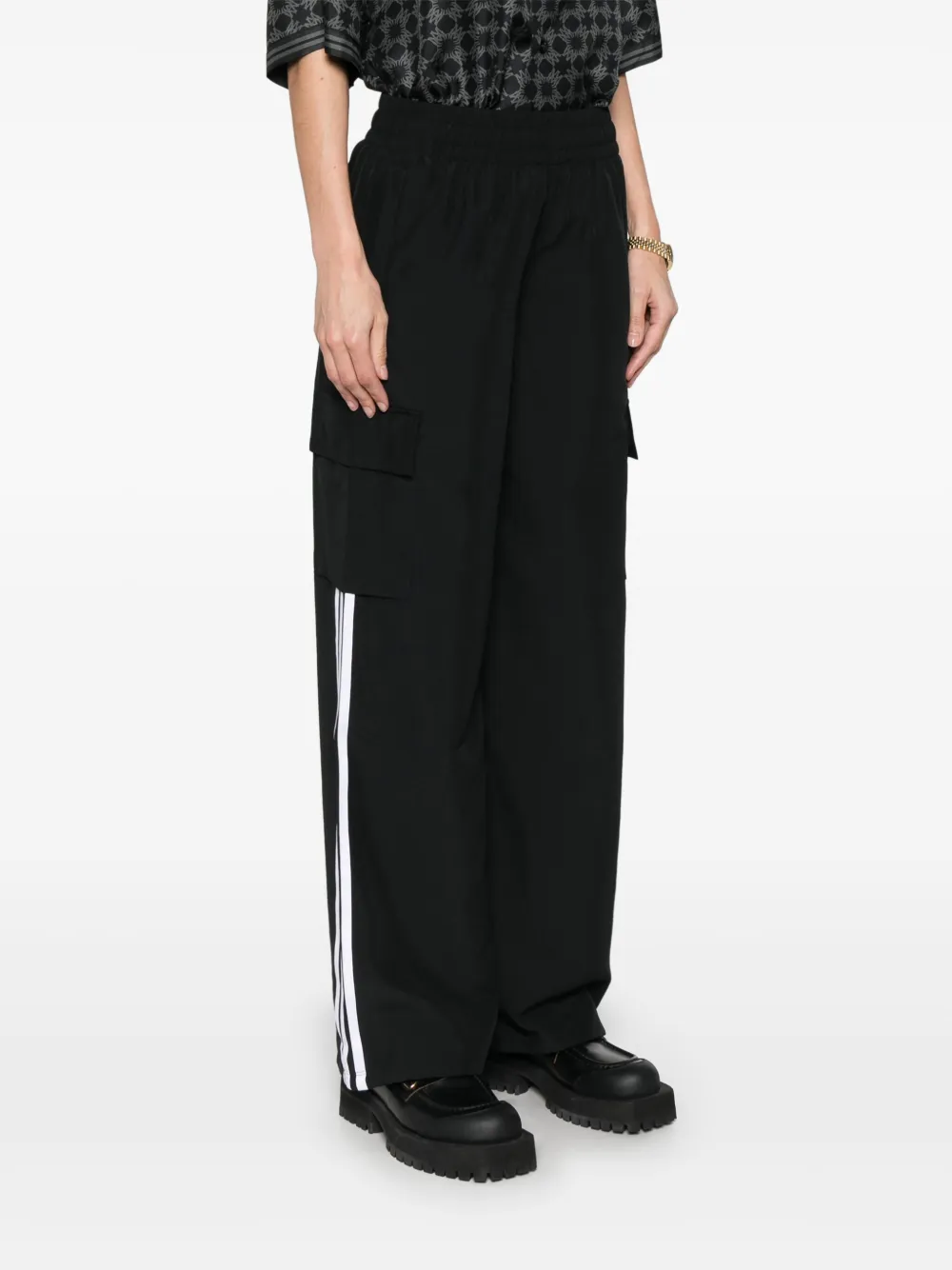 adidas 3-Stripes cargo broek Zwart