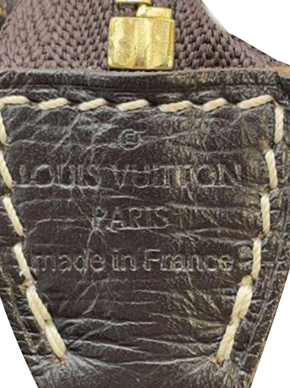 Louis Vuitton Pre-Owned 1990-2024 Monogram Mini Lin Mini Pochette Accessoires handbag - BROWN