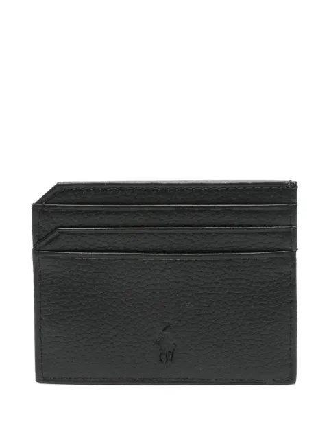 Polo Ralph Lauren grained leather card holder 