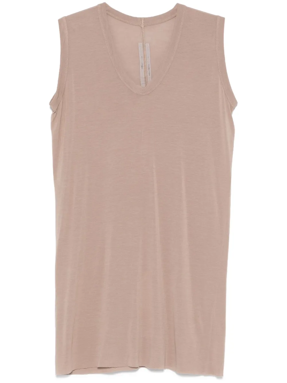 Rick Owens lightweight-jersey tank top | Neutrals | Image 1
