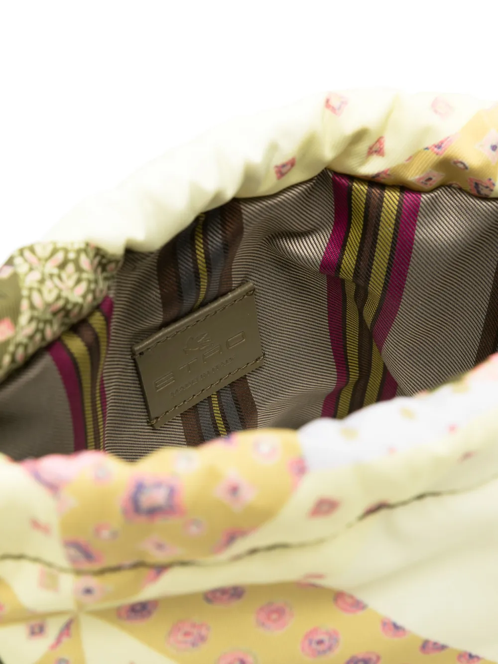 ETRO KIDS Schoudertas met paisley-print Geel