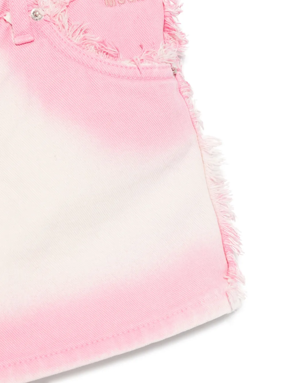 MSGM Kids Shorts met franje Roze