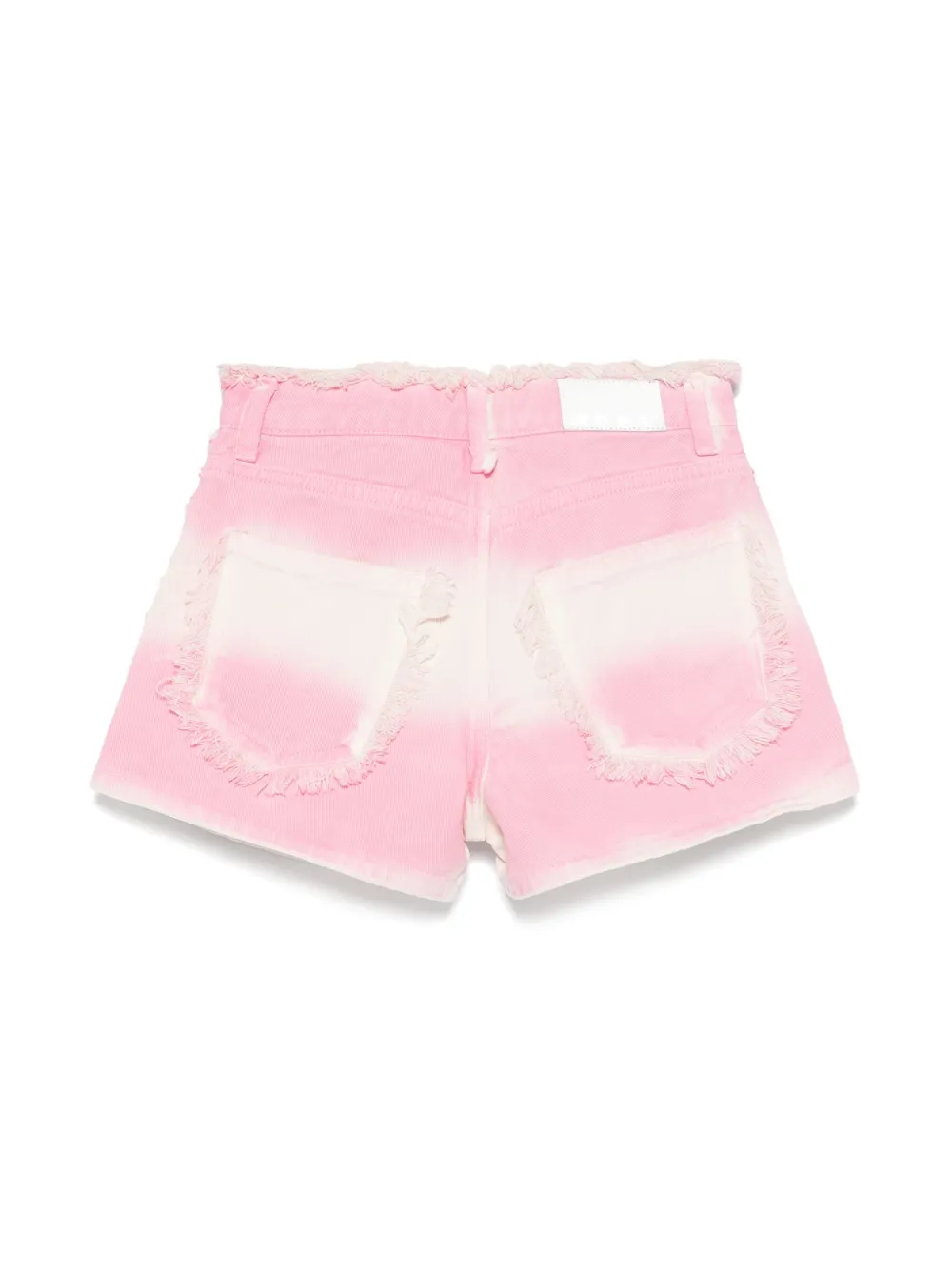 MSGM Kids frayed shorts | Girls Denim Shorts | Image 2