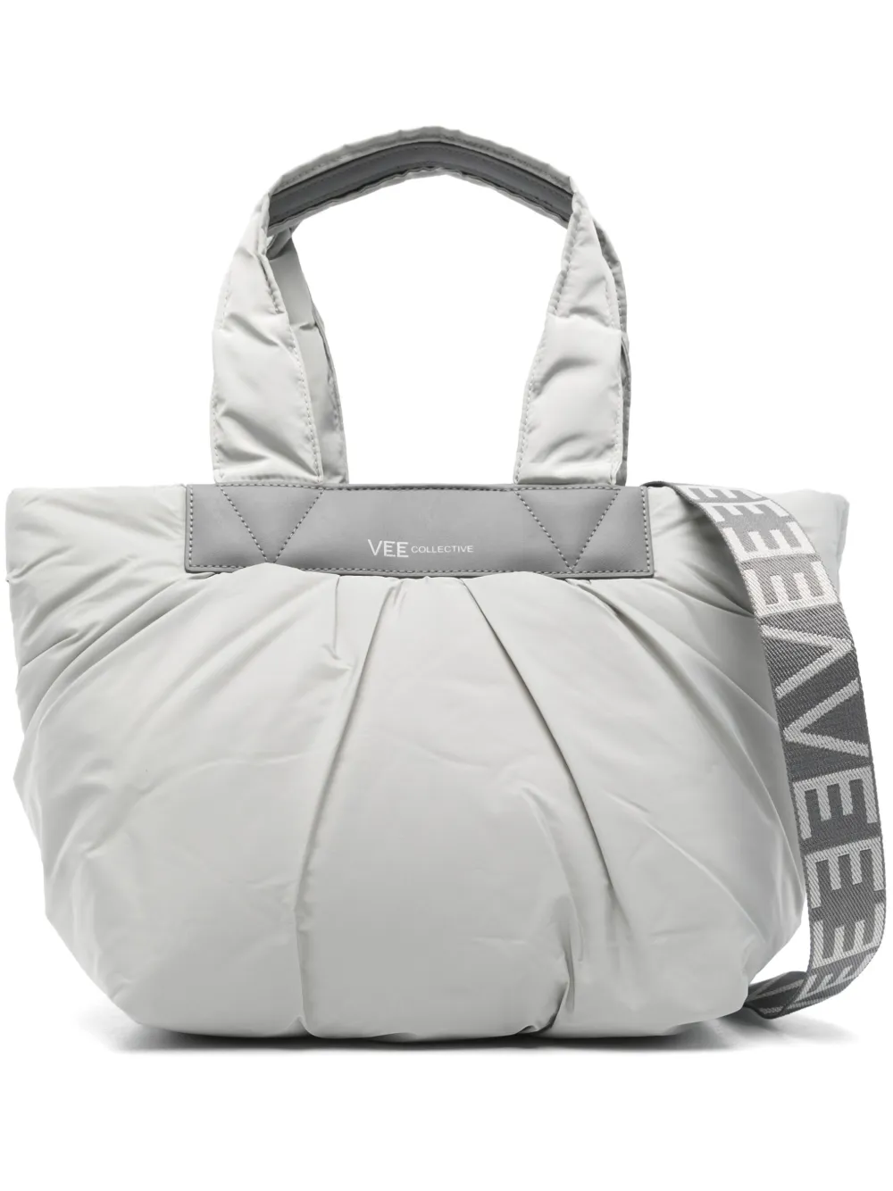 VeeCollective small Caba tote bag | Grey | Image 1
