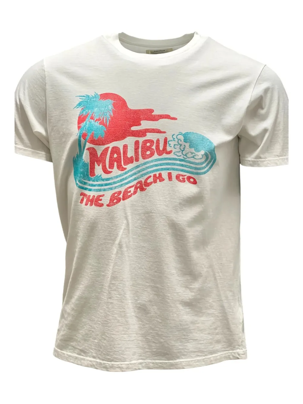 BOWERY slogan-print T-shirt | White | Image 1