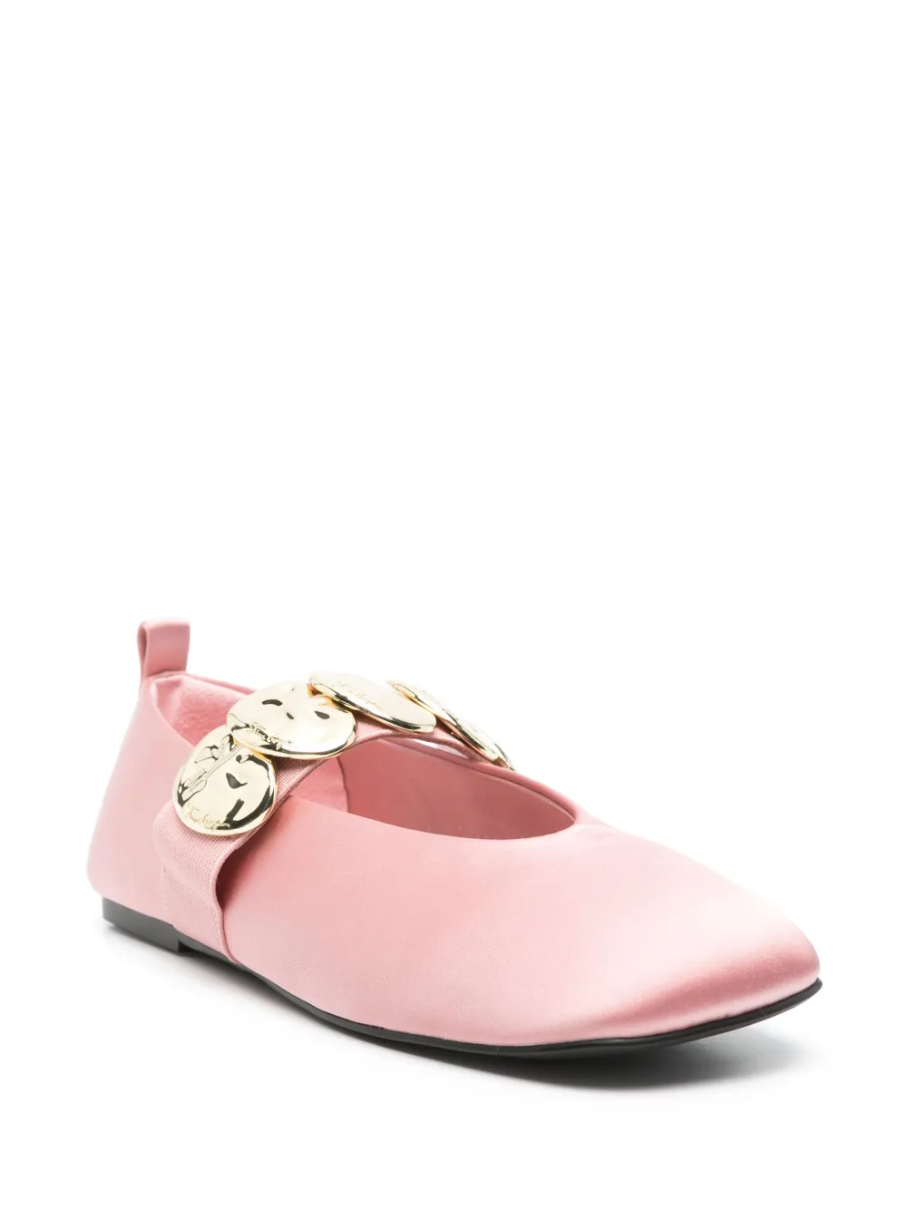 Stine Goya Ergo Stone ballet flats - Roze