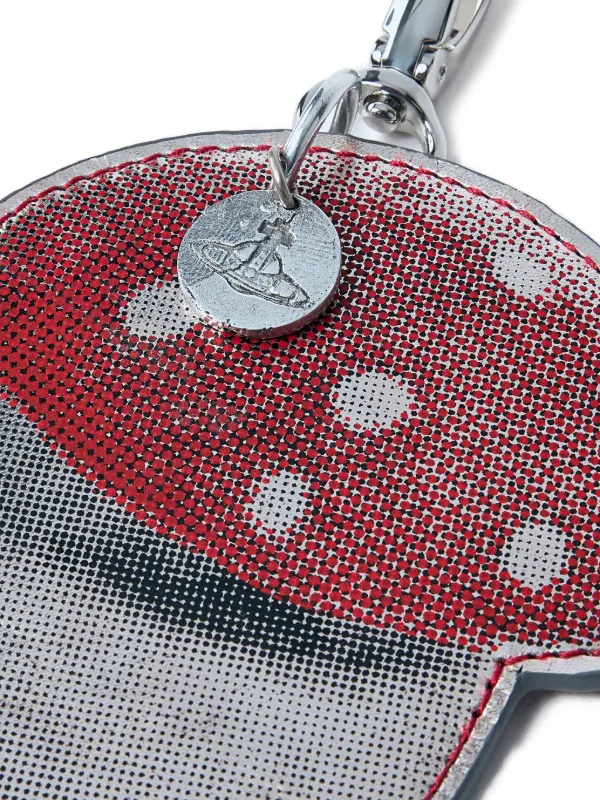 Vivienne Westwood Mushroom Keyring | Grey | FARFETCH