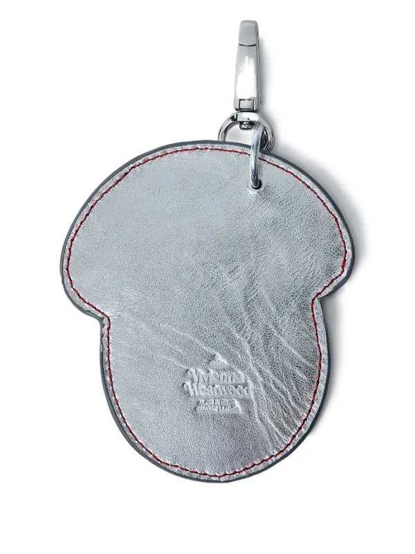 【国内送】Vivienne Westwood★マッシュルーム・キーリング Vivienne Westwood Mushroom Keyring | Grey | FARFETCH