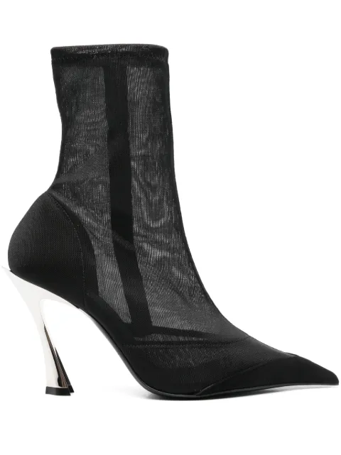 Mugler botines con tacón de 95mm