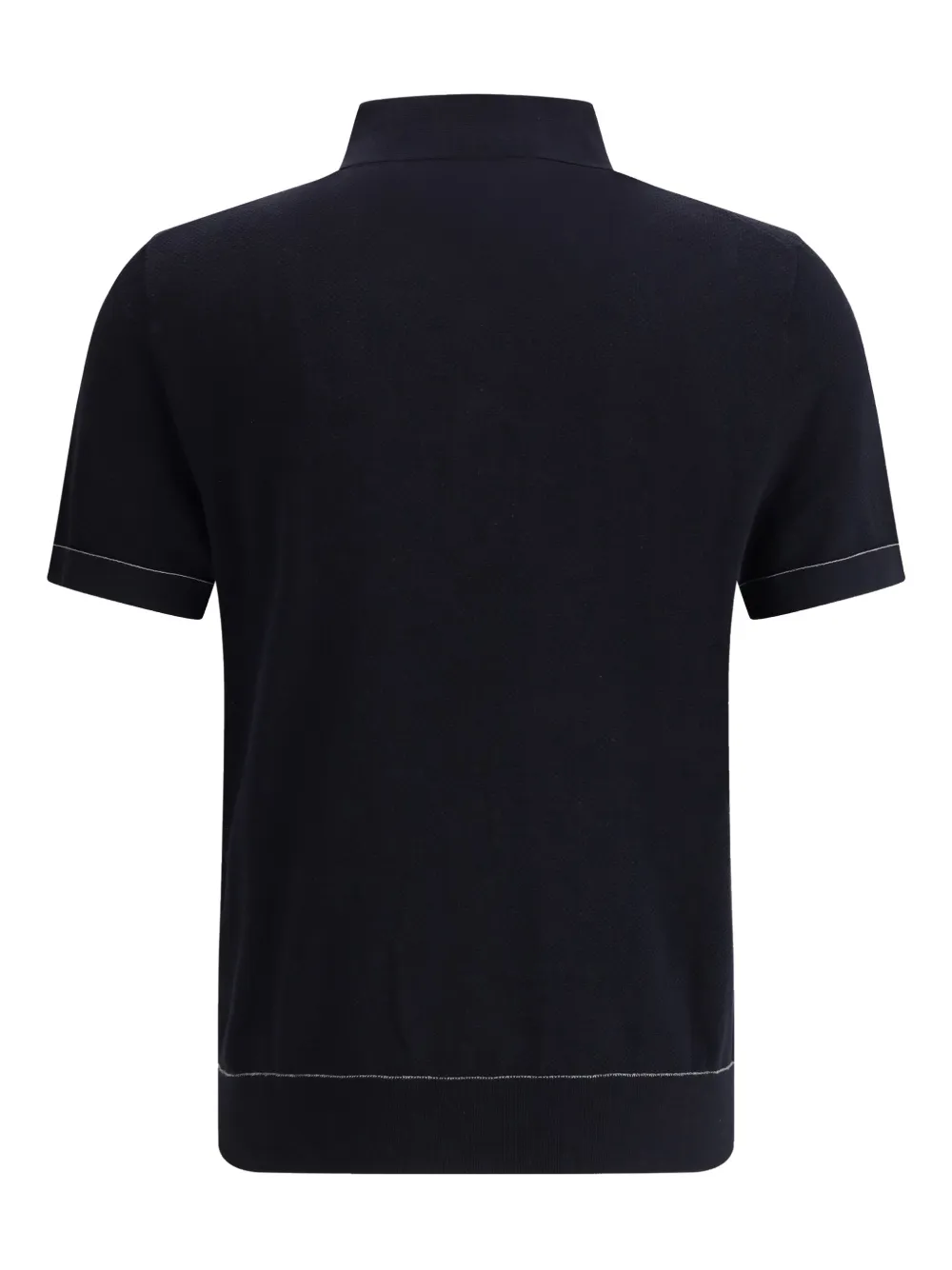 Brioni Sea Island polo shirt - Zwart