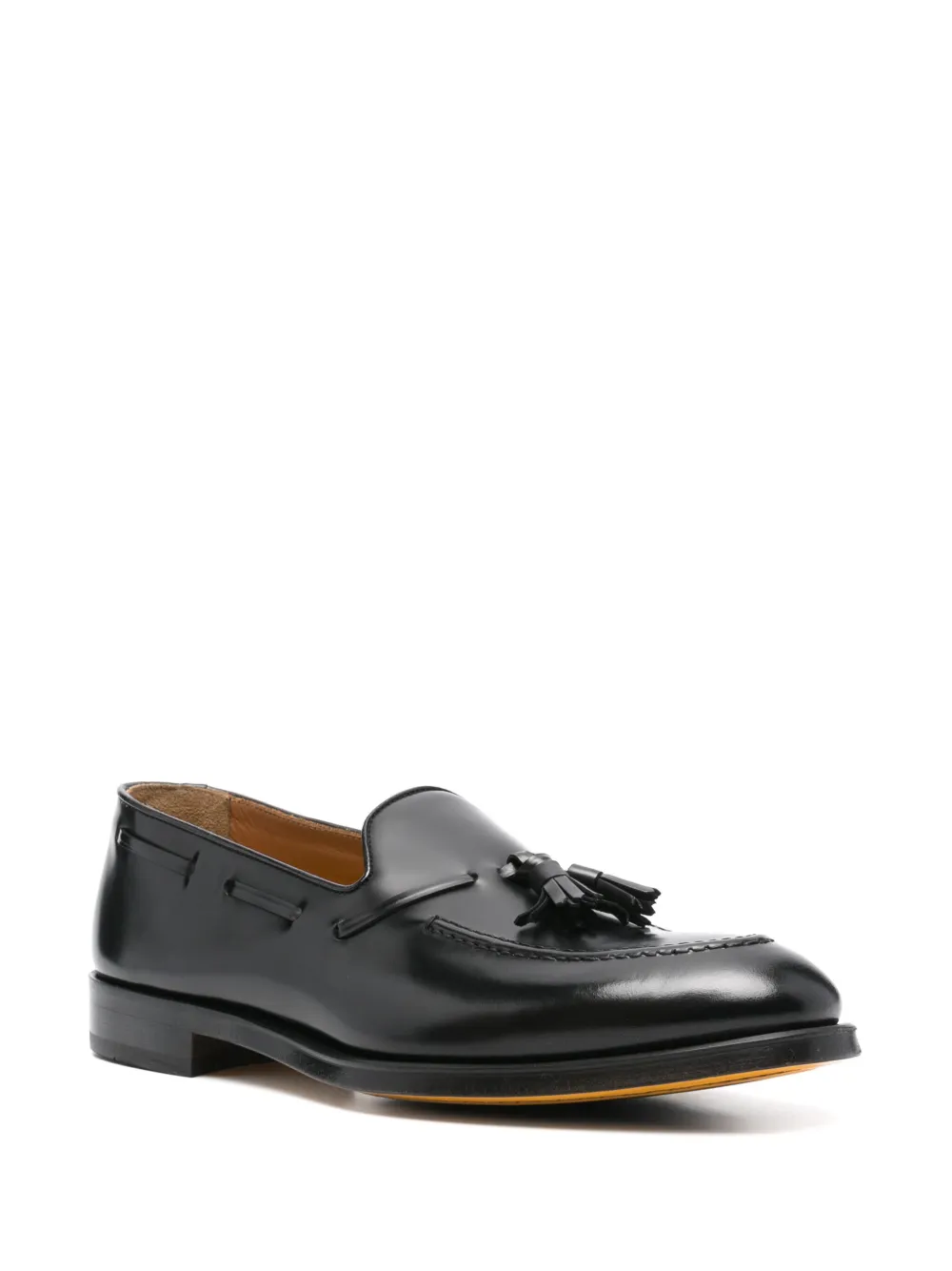 Doucal's leather oxford shoes - Zwart