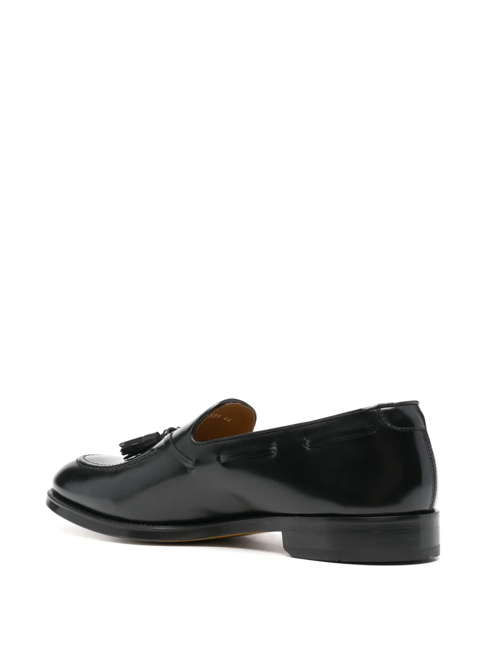 Doucal's leather oxford shoes Zwart