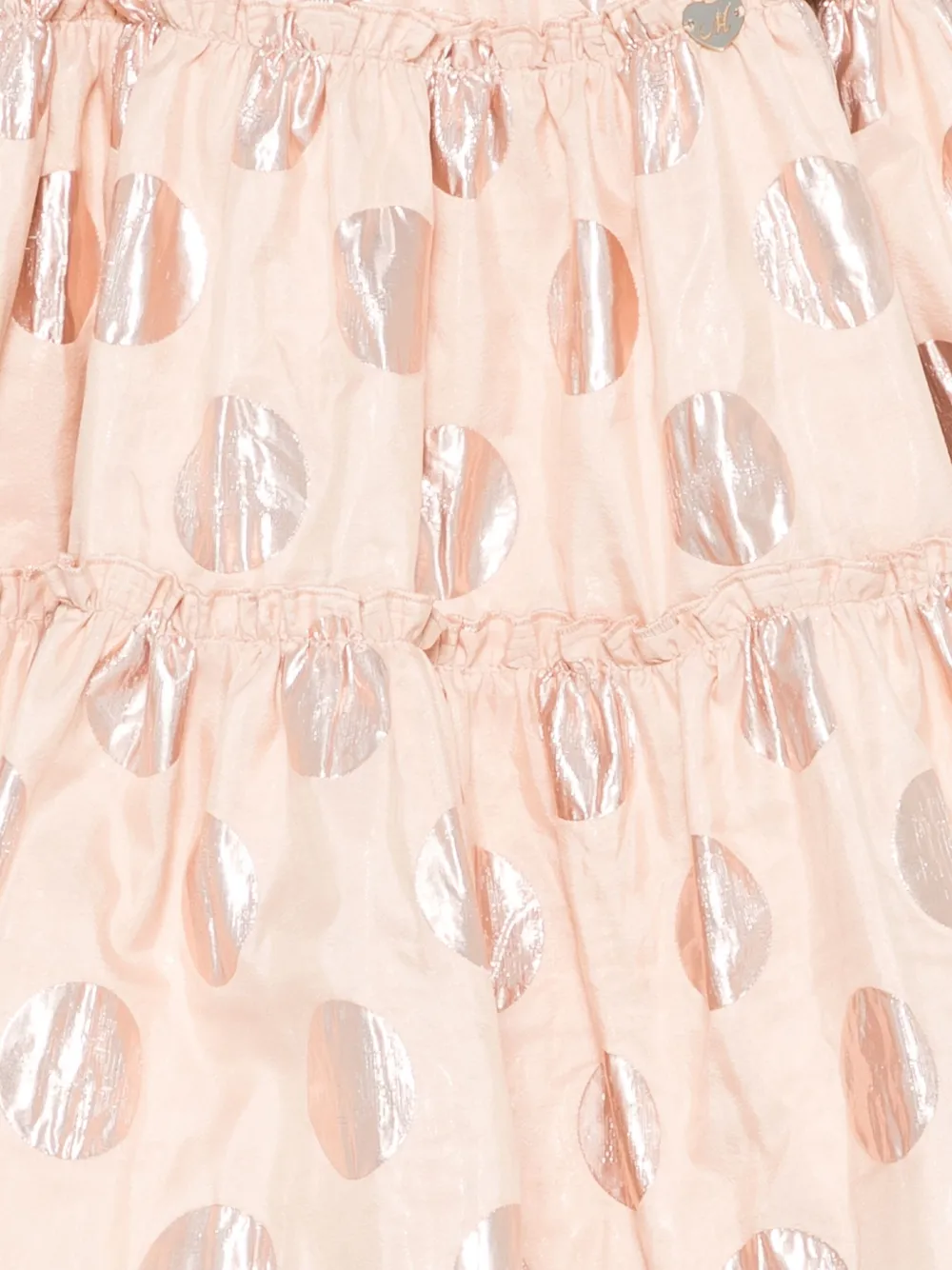Monnalisa Jurk met stippen Roze