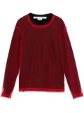 Comme Des Garçons mesh top - Black