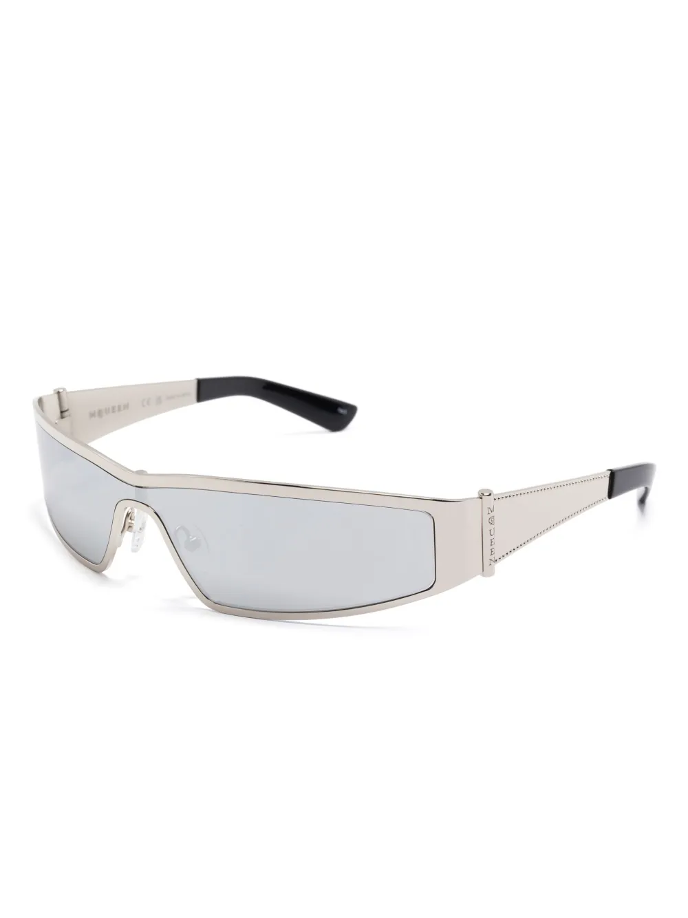 Alexander McQueen Eyewear Y2k sunglasses - Zilver