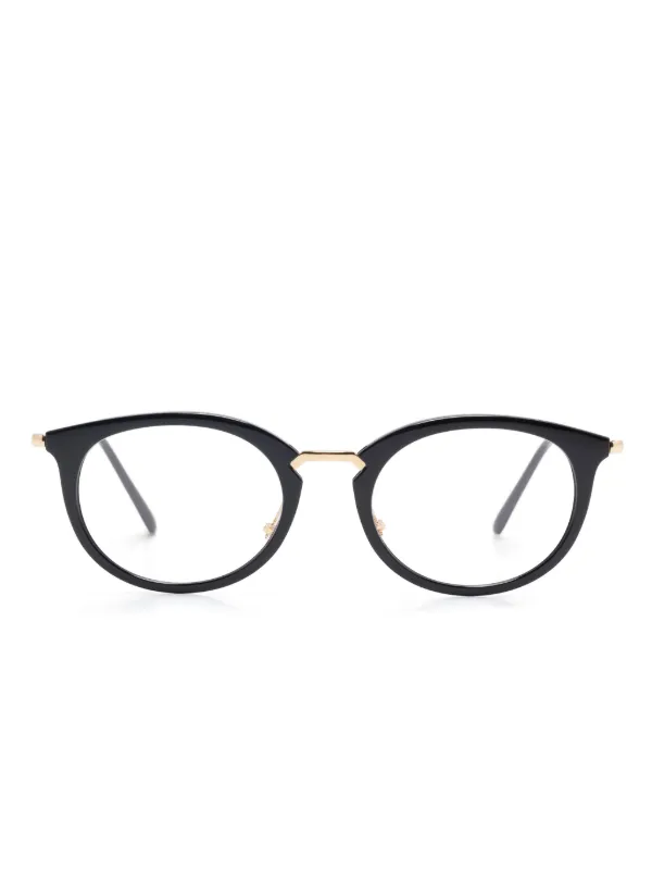 Ray-Ban round-frame Glasses Black FARFETCH BH