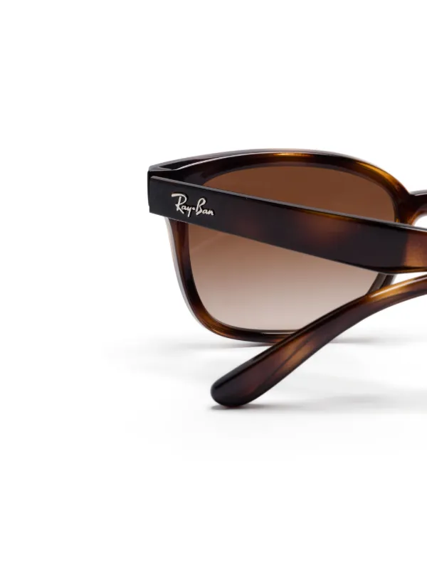 Ray-Ban スクエアサングラス ブラウン