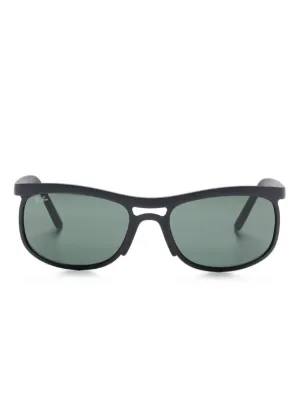 Oliver Peoples N. 04 Sun スクエアフレーム サングラス | ブラウン