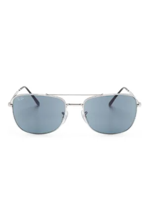 Ray-Ban x Lenny Kravitz Aviator Reverse Sunglasses | Silver