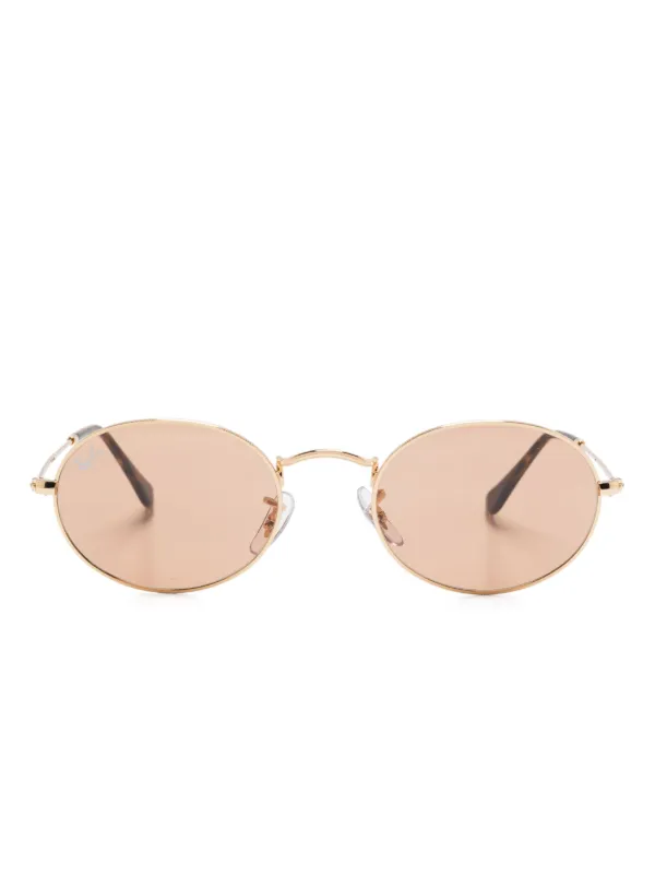 Ray-Ban RB3547 サングラス | ゴールドトーン | FARFETCH JP