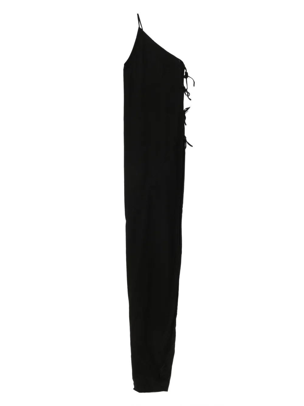 Rick Owens DRKSHDW Taco maxi-jurk - Zwart