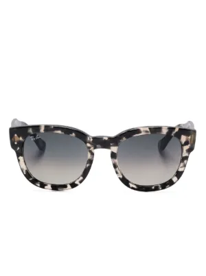 Ray-Ban トータスシェル ウェリントン サングラス | グレー | FARFETCH JP