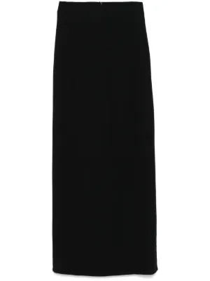 スカート Erika Cavallini Alda Midi Skirt ERIKA CAVALLINI(エリカ カヴァリーニ) | スカート - ブラック