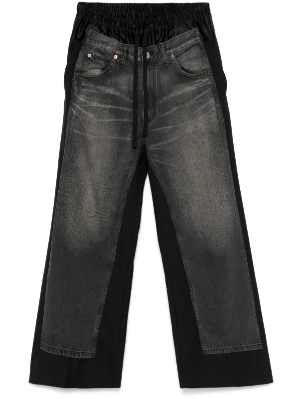 JUNYA WATANABE COMME des GARCONS MAN パンツ Junya Watanabe MAN x Comme Des Garçons パンツ | ブラック