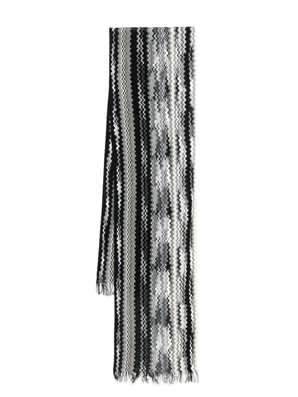 Missoni écharpe à motif zigzag | noir | Image 1