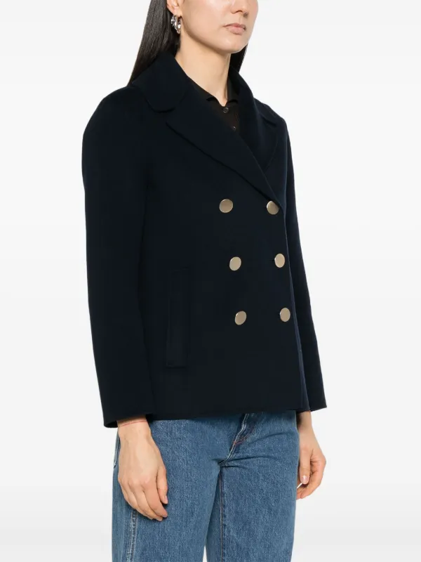 S Max Mara Margot ピーコート | ブルー | FARFETCH JP