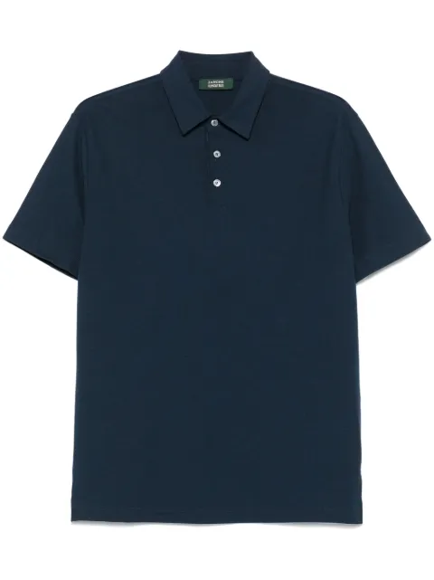 Zanone cotton polo shirt