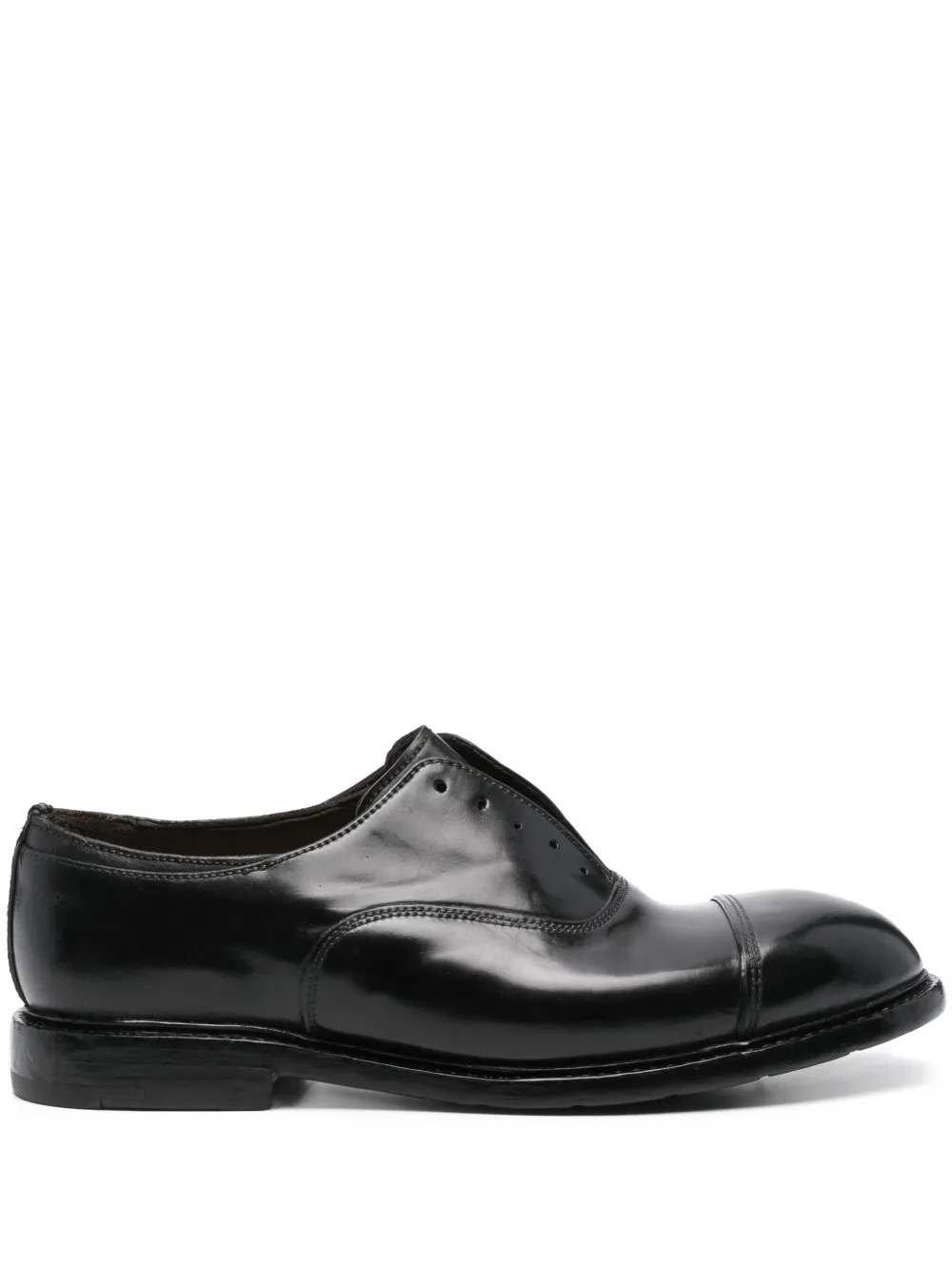 Premiata leather brogues Black