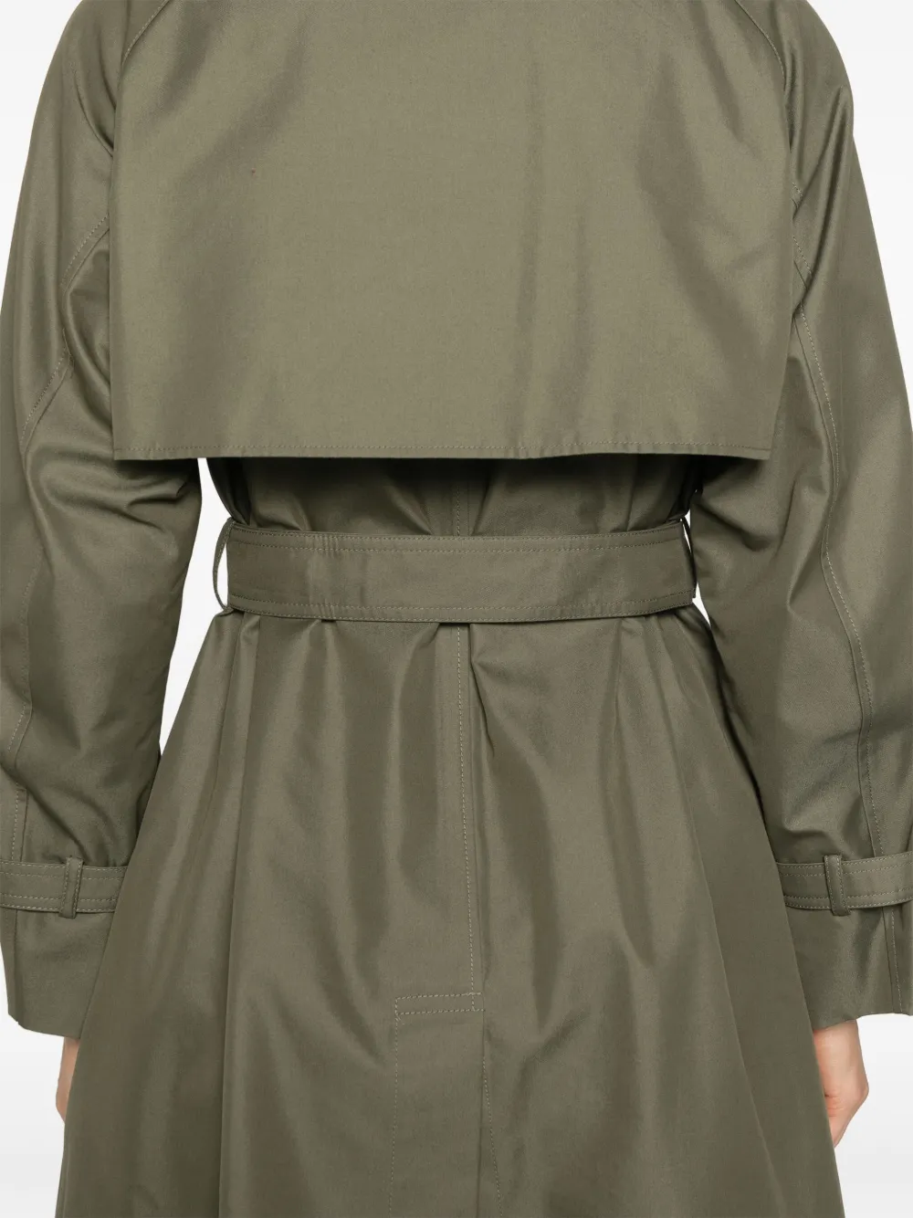 Weekend Max Mara Canasta trenchcoat Groen