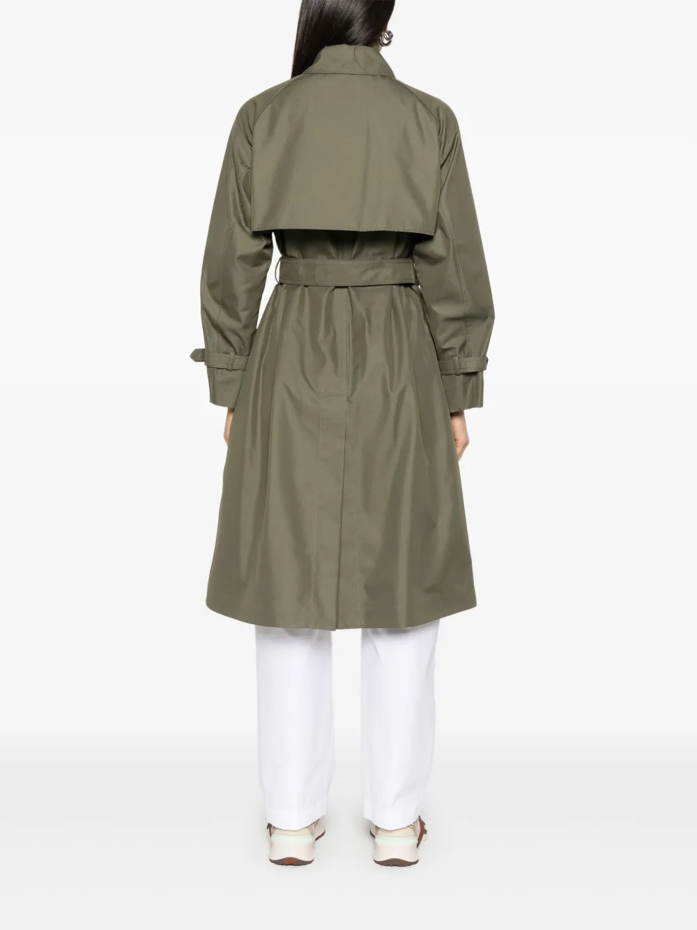 Weekend Max Mara Canasta trenchcoat Groen