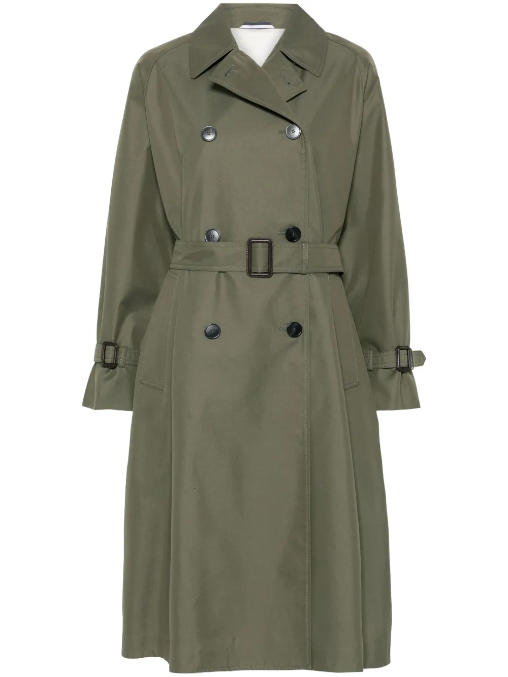Weekend Max Mara Canasta トレンチコート - グリーン Weekend Max Mara Canasta トレンチコート - グリーン