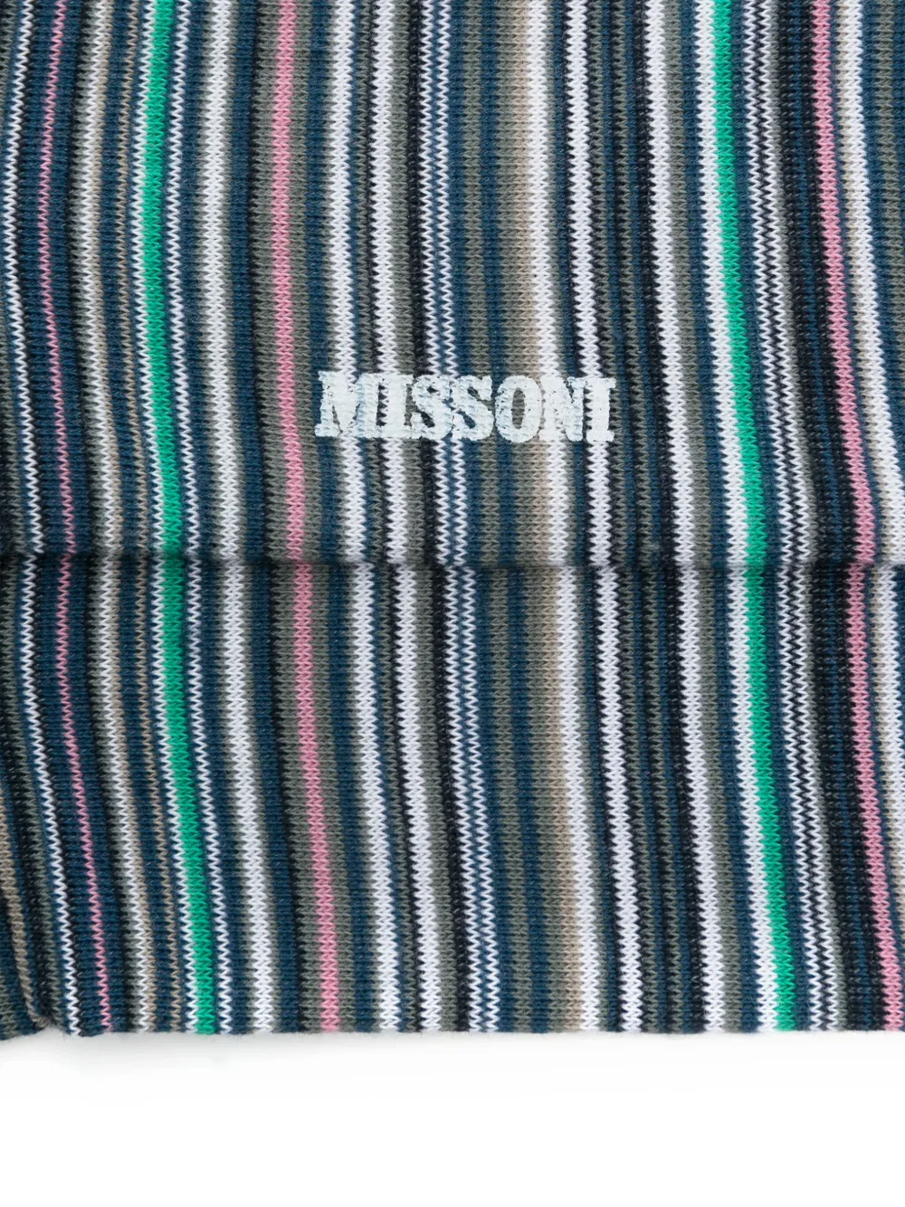 Missoni striped socks - Blauw