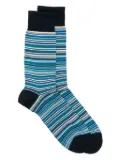 Missoni striped socks - Blue